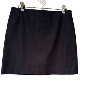 Banana Republic Stretch  Navy Mini Skirt Size 10